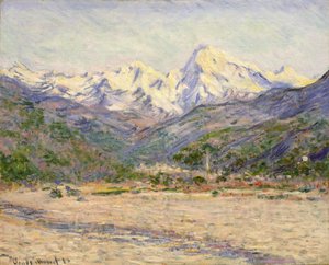 Údolí Nervie od Claude Monet