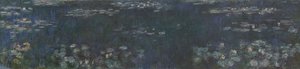 Lekníny - zelené úvahy, 1914-1926 od Claude Monet