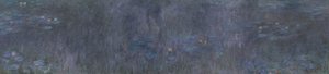Lekníny - Odrazy stromů od Claude Monet