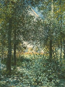 Thicket: The House of Argenteuil, 1876 od Claude Monet