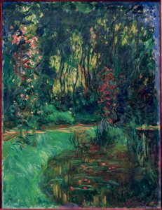 Koutek rybníka Giverny od Claude Monet
