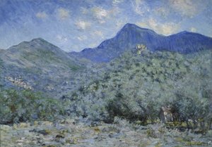 Dobré údolí, poblíž Bordighera od Claude Monet