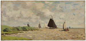Pohled z Voorzanu od Claude Monet