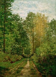 Lesní cesta od Claude Monet