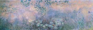 Lekníny (Jezírko s lekníny s kosatci) od Claude Monet