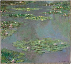 Lekníny, 1905 od Claude Monet