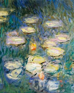 Lekníny, Claude Monet, detail od Claude Monet