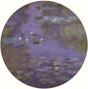 Vodní lilie Roundel od Claude Monet