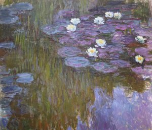 Lekníny od Claude Monet
