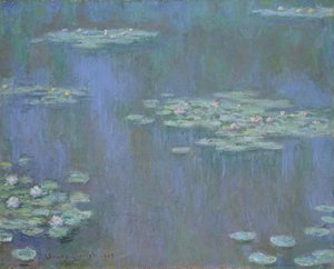 "Lekníny", 1905 od Claude Monet
