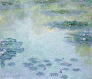 "Lekníny", 1906 od Claude Monet