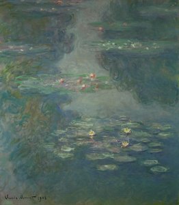 Lekníny, 1908 od Claude Monet