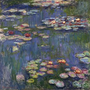 Lekníny, 1916 od Claude Monet