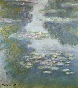 Lekníny, Nympheas, 1908 od Claude Monet