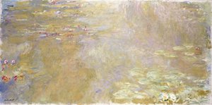 Leknínový rybník, kolem 1917-1919 od Claude Monet