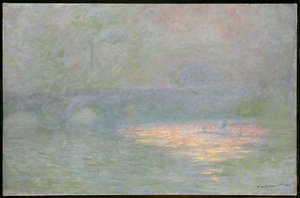 Most Waterloo od Claude Monet