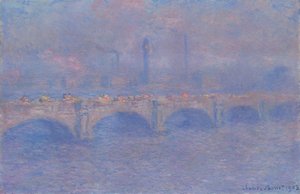 Waterloo Bridge, Efekt slunečního světla od Claude Monet