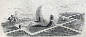 Projekt farmářského strážního domku od Clauda Nicolase Ledouxe (1736-1806).