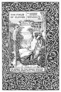 Titulní strana Pole jetele, 1899. od Clemence Housman