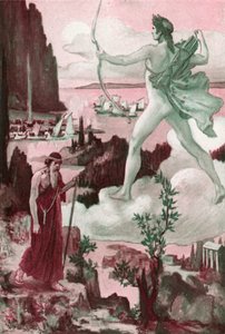Ilustrace k Iliadě od Homera od Clement Goutier