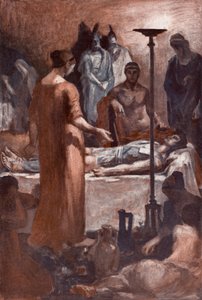 Ilustrace k Iliadě od Homera od Clement Goutier