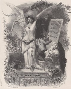 Současní umělci, ca. 1847.