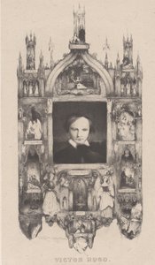 Portrét Victora Huga, 1833. od Célestin Nanteuil
