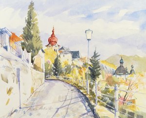 Salzburg Nonntal (wc na papíře)