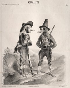 Novinky: Vstaňte! ...Ahoj! to bude hezké!..., 1841. od Clémente Pruche