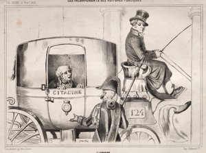 Novinky: Nevýhody veřejných automobilů: LUrbaine, 1839. od Clémente Pruche