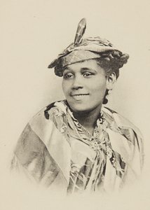 MARTINIQUE - Typ a kreolský kostým, ca. 1910. od Cochet