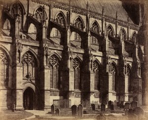 South Side Beverley Minster od Col. Alfred Capel Cure