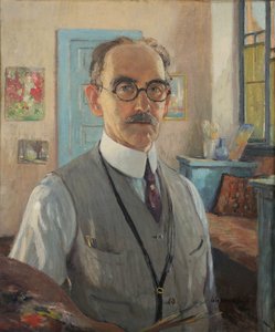 Autoportrét od Colin Campbell Cooper