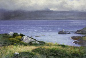 Pohled z Lamlash, 1882 od Colin Hunter