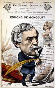Edmond de Goncourt – od Coll-Toca (Coll Toc), v „“Les Hommes d