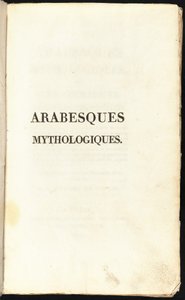 Mytologické arabesky od Comtesse Stéphanie Félicité de Genlis