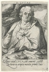 Evangelista Lukáš Čtyři evangelisté (název série) od Conrad Goltz (possibly)