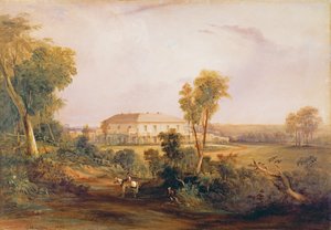 Camden Park House, domov Johna MacArthura (1767-1834), 1843