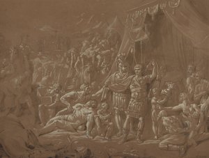 Scéna ze života Trajana od Conrad Metz