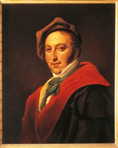 Itálie, Portrét Gioacchina Rossiniho od Constance Marie Mayer-Lamartiniere