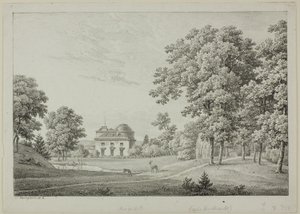 Château de Bagatelle v Bouloňském lesíku od Constant Bourgeois