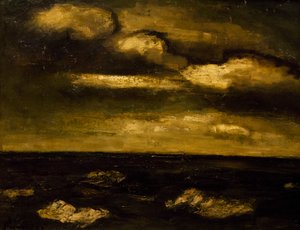 Seascape, Constant Permeke (1886-1952). Belgie, 20. století.
