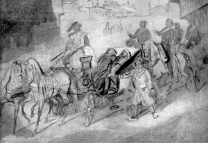 Turečtí úředníci, 1930 od Constantin Guys
