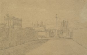 V zahradách Villa Albani od Constantin Hansen