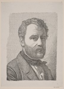 Portrét Wilhelma Marstranda od Constantin Hansen