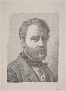 Portrét Wilhelma Marstranda od Constantin Hansen