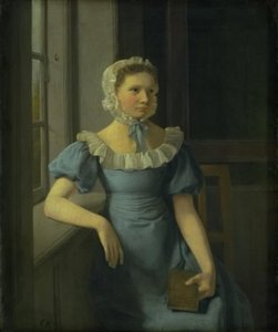 Umělcova nejstarší sestra od Constantin Hansen