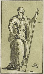 Svatý Pavel od Conte Antonio Maria Zanetti the Elder