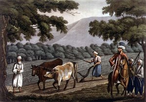 Zemědělství v Sýrii, rytina Josepha Constantina Stadlera (fl.1780-1812), vydal J. White