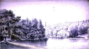 Čínský most, Stourhead,